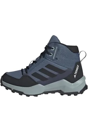 adidas Terrex AX4R Mid Rain.RDY Hiking Shoes, Scarpe da Trekking, Wonder Steel/Core Black/Magic Grey, 29 EU