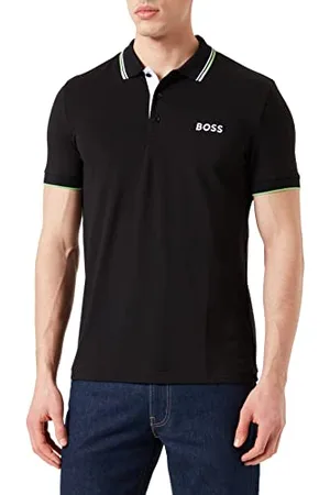 HUGO BOSS Paddy Pro, Polo T-Shirt Uomo, (New - Black001), S