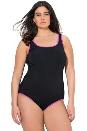 Costume Da Bagno Senza Coppe Con Coralli E Fascia Sotto Il Seno, Verde - 8