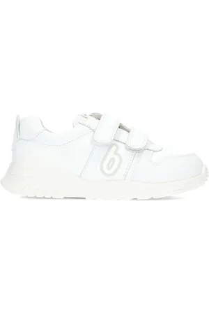 Scarpe Biomecanics In Pelle Bianche - Doppio Velcro, Suola Flessibile, Perfette Per Tutto Il Giorno