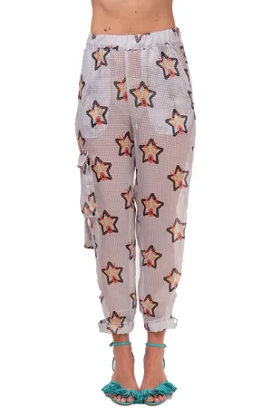 WHITE Pacargste pantaloni , l
