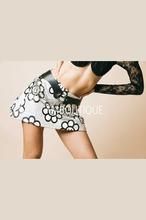 WHITE Mini daisy gonne bianco/ , s