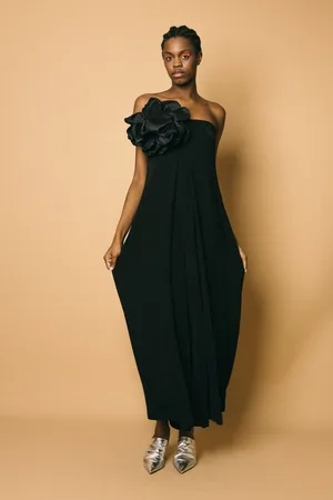 Essentiel Antwerp Fovea pleated jersey jumpsuit tute