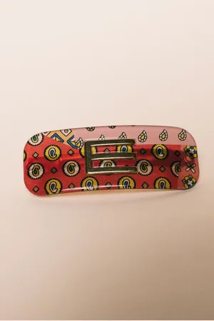 Etro C01920/18 corallo fermacapelli
