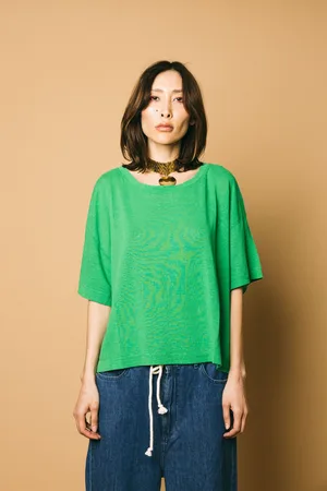 SOLOTRE M1b0122 clorofilla tshirt e polo