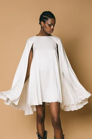 ANIYE BY 185306 cape dress marys abiti aniye’ by