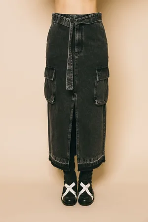SOLOTRE M1s0112 denim gonne