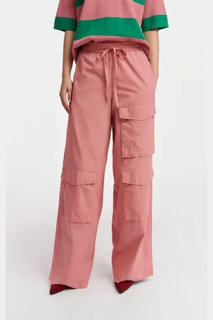 Essentiel Antwerp Fopy pants pink pantaloni