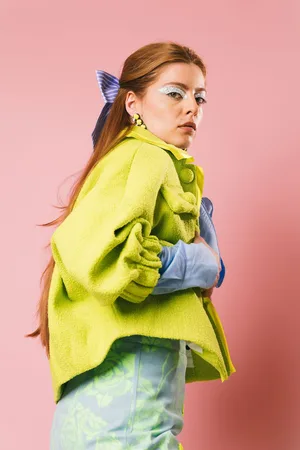 Essentiel Antwerp Hecks cropped jacket giacca crop