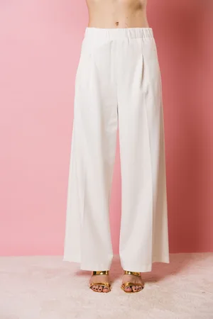 SOLOTRE M1d0019 bianco pantaloni