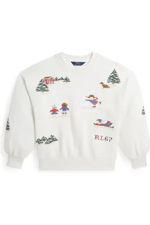 Ralph Lauren Felpa in cotone bambino/a colore 313952129001