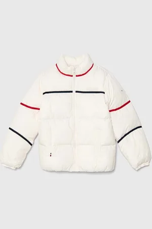 Tommy Hilfiger Giacca bambino/a colore bianco KS0KS00593