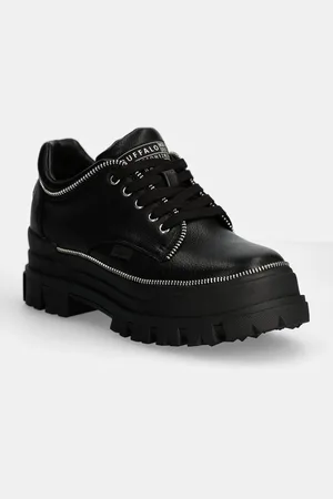 Buffalo Scarpe Aspha Cls Zip donna colore 1622476-BLK