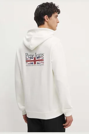 Pepe Jeans Felpa in cotone SEDRIC P uomo colore con cappuccio PM582710