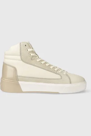 Calvin Klein Sneakers in pelle HIGH TOP LACE UP INV STITCH HM0HM01164