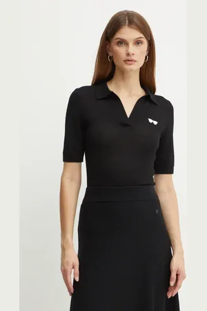 Karl Lagerfeld Polo in lana colore 246W2014