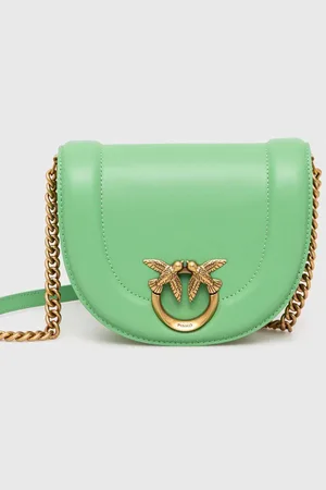 Pinko Borsa a mano in pelle colore marrone 101969 A0QO