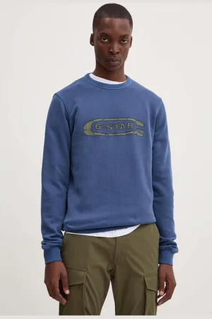 G-Star Felpa in cotone uomo colore D25101-D688