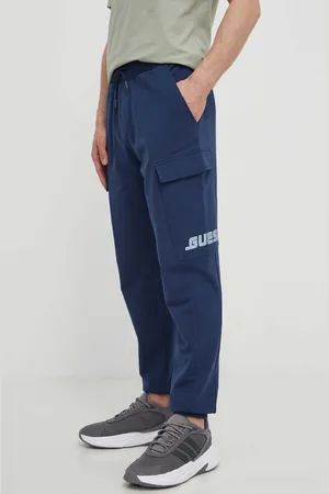 Guess Pantaloni da jogging in cotone EWAN colore Z4GB06 K6ZS1