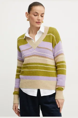 Max Mara Maglione in misto lana donna colore violetto 2425366102600