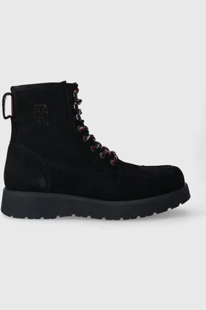 Tommy Hilfiger Scarpe in camoscio TH AMERICAN SUEDE BOOT uomo FM0FM04667