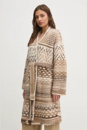 Benetton Cardigan con aggiunta di lana colore 115CE6042
