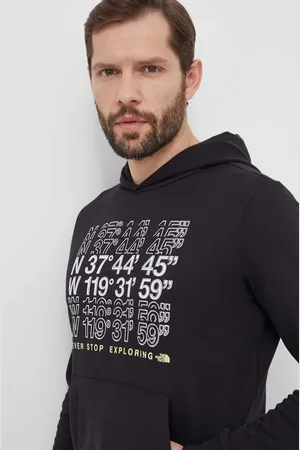 The North Face Felpa in cotone uomo colore con cappuccio NF0A87EAJK31