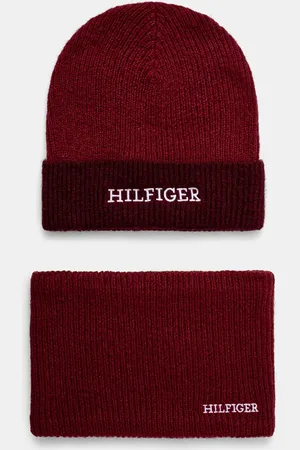 Tommy Hilfiger Set bambino/a cappello e scaldacollo colore AU0AU01938