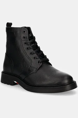 Tommy Hilfiger Scarpe in pelle HILFIGER COMFORT LWT LTH BOOT uomo colore FM0FM05183
