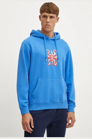 Quiksilver Felpa Mercury Hoodie uomo colore con cappuccio AQYFT03399