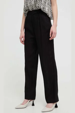 Desigual Pantaloni in lino misto ARMAND colore 24SWPW10