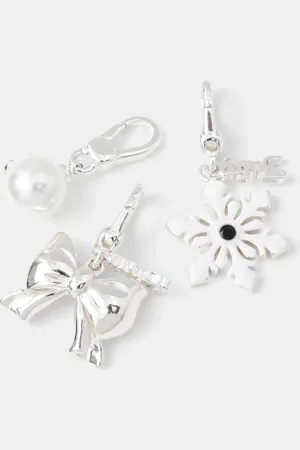 Juicy Couture Charms KAYLE CHRISTMAS CHARM SET pacco da 3 JCJCH222061