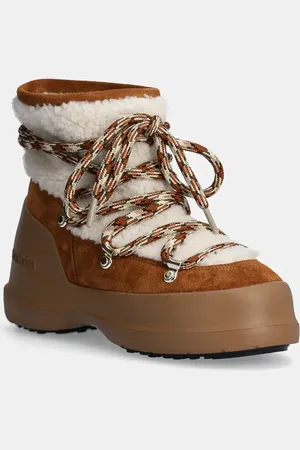 Moon Boot Stivali da neve in camoscio MB LUNA BOOT SHEARLING colore 80D2480020 MA03