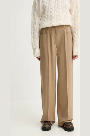 THEORY Pantaloni in misto lana colore O0801210