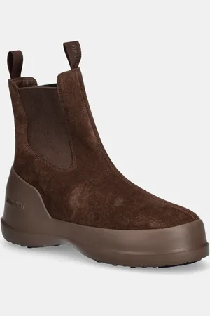 Moon Boot Stivali da neve in camoscio MB LUNA CHELSEA SUEDE colore 80D2480050 M004