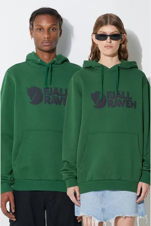 Fjällräven Felpa in cotone Logo Hoodie SA37B41E2