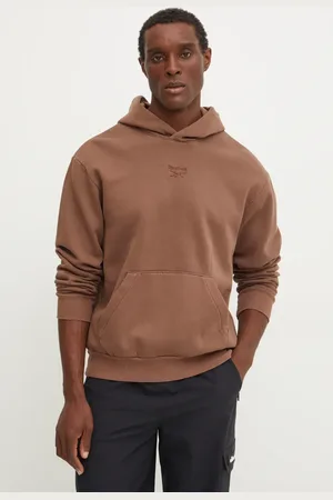 Reebok Felpa Identity Washed uomo colore con cappuccio 100205481