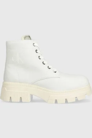 Calvin Klein Stivaletti alla caviglia CHUNKLY BOOT VINTANGE TONGUE donna YW0YW00947