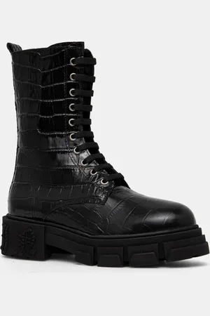 Philipp Plein Stivaletti alla caviglia in pelle Croco Gothic donna colore WSE0838 PLE010N 02