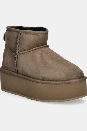 Emu Stivali da neve in camoscio Stinger Micro Flatform colore W13082.CORI