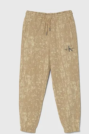 Calvin Klein Pantaloni tuta in cotone bambino/a colore