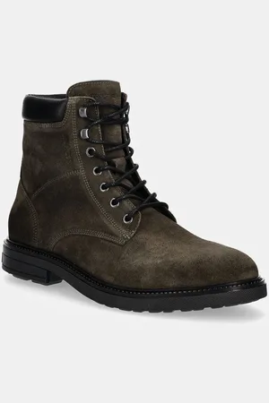 Tommy Hilfiger Stivaletti HILFIGER OUTDOOR SUEDE BOOT colore FM0FM05193