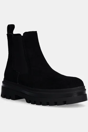 Calvin Klein Stivaletti chelsea in pelle LUGGED CHELSEA BOOT HR SU uomo colore YM0YM01067