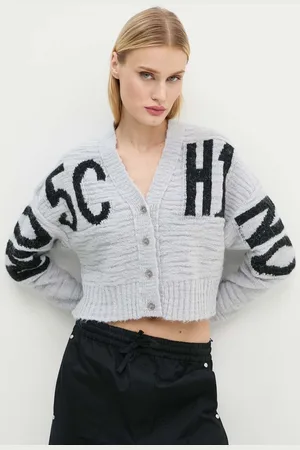 Moschino Cardigan con aggiunta di lana colore A0912 8705