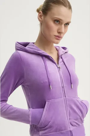 Juicy Couture Felpa ROBERTSON CLASS donna colore con cappuccio JCAP176