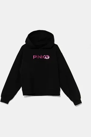Pinko Felpa per bambini colore con cappuccio F4PIJGHS091