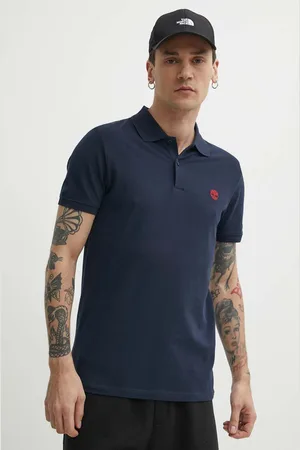 Timberland Polo uomo colore con applicazione TB0A2DJE4331