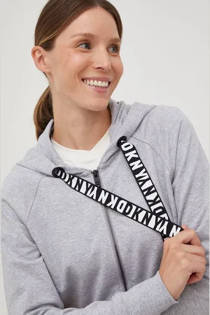 DKNY Felpa donna con cappuccio