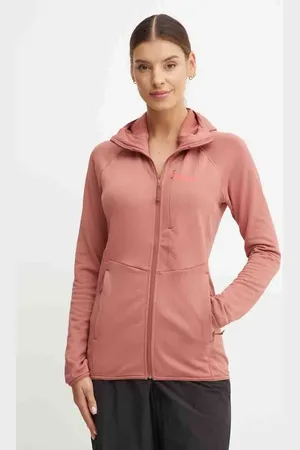 Jack Wolfskin Felpa da sport Kolbenberg colore con cappuccio 1711072