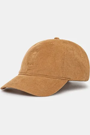 WoodWood Cappello con visiera in velluto a coste colore